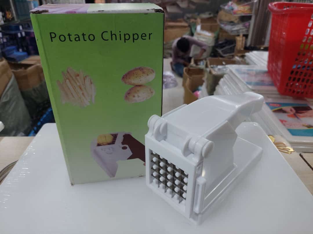 Manual Hand Press Potato slicer for chips french fries maker cutter
