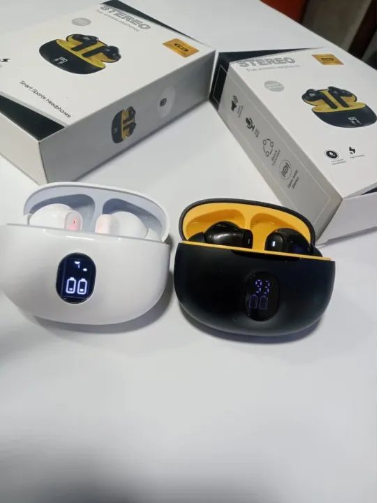 TWS Wireless Earbuds with LED Display ENC Noise.