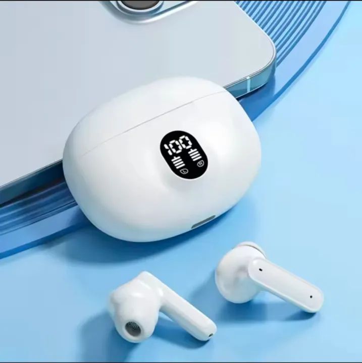 TWS Wireless Earbuds with LED Display ENC Noise.