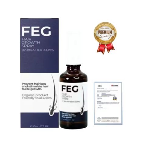 FEG PLUS Hair Growth Serum & Spray (50ml) – Fast Regrowth for Men & Women