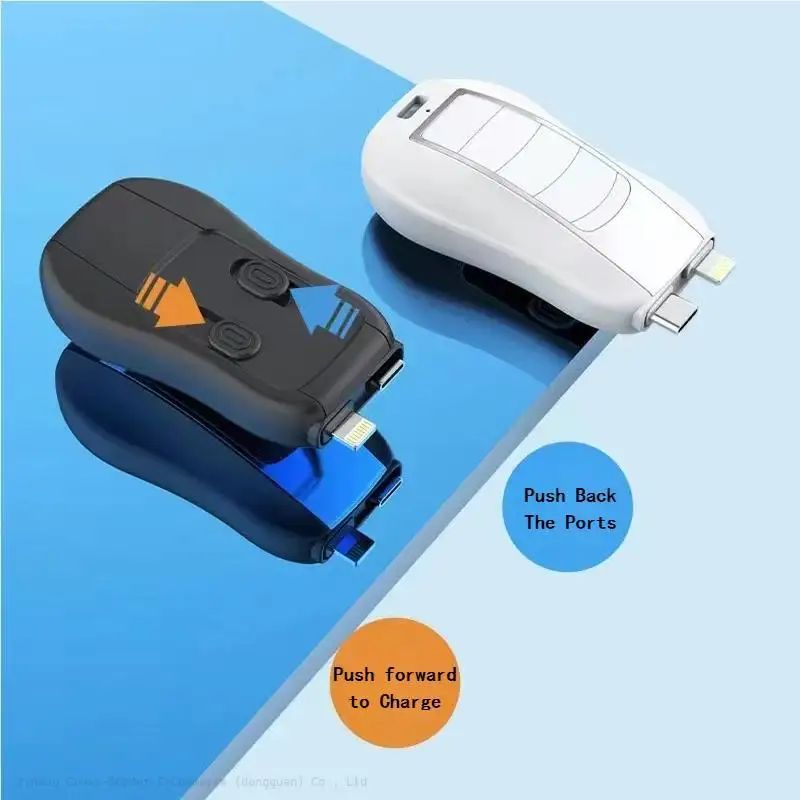 New 2 in 1 Keychain Portable Key chain Power Bank.