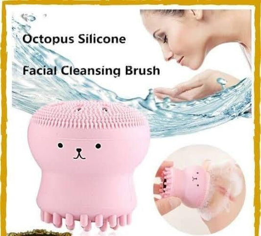 Silicone Facial Cleansing Brush – Deep Pore & Blackhead Remover Tool
