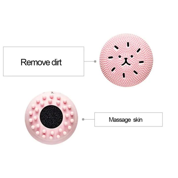 Silicone Facial Cleansing Brush – Deep Pore & Blackhead Remover Tool