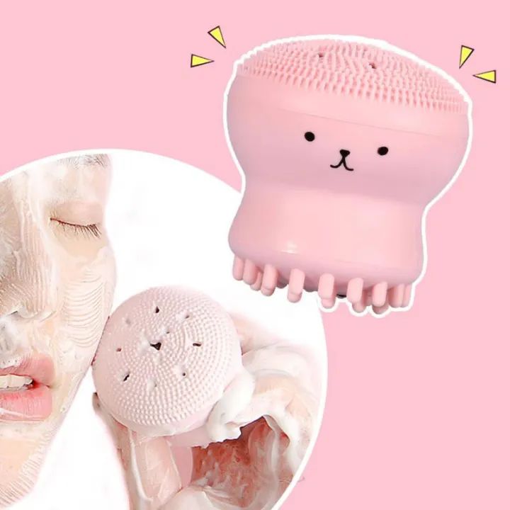 Silicone Facial Cleansing Brush – Deep Pore & Blackhead Remover Tool